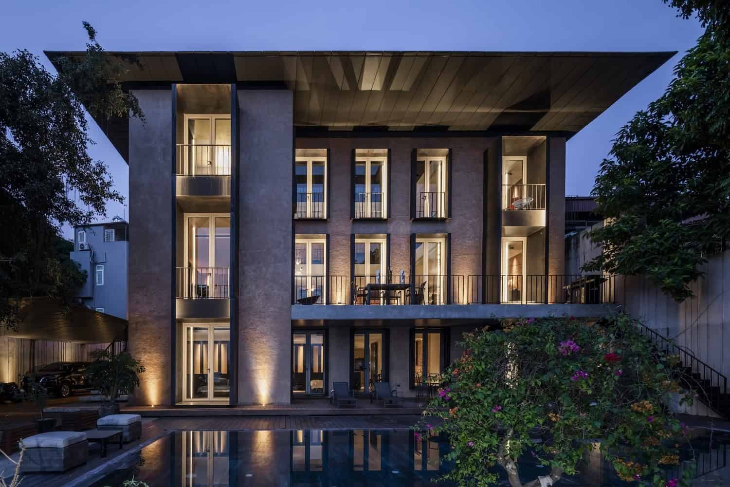 Pi House by D&P Associates in Bgoc Thuy, Vietnam Pi House by D&P Associates in Bgoc Thuy, Vietnam