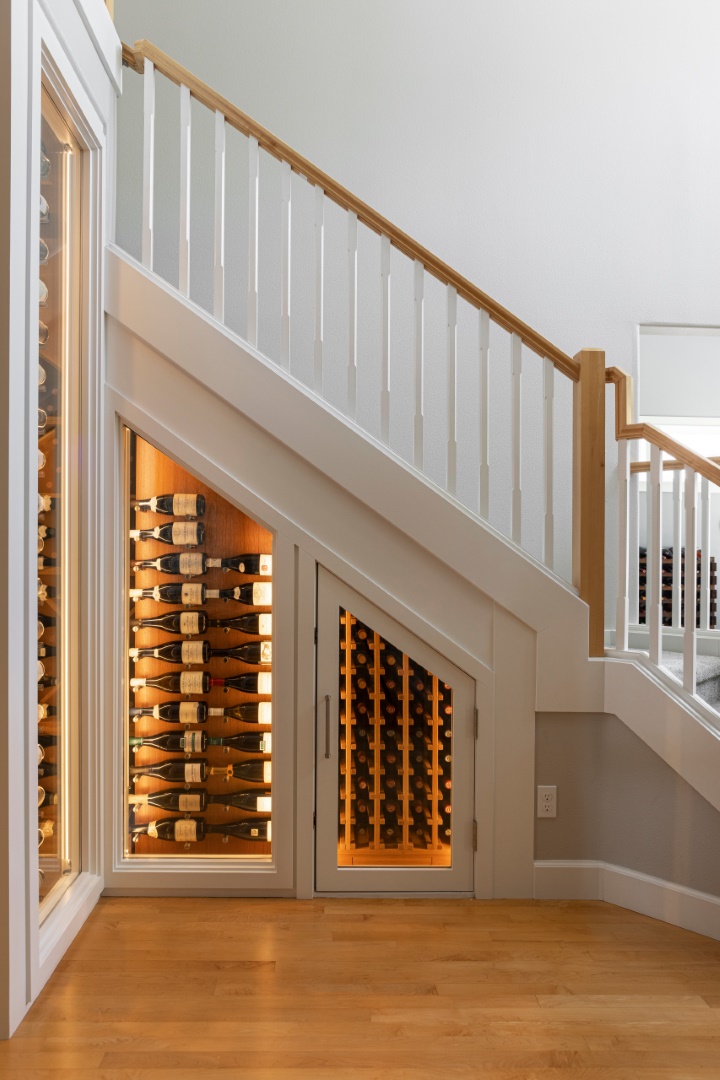 The Perfect Blend: 15 Transitional Wine Cellar Designs