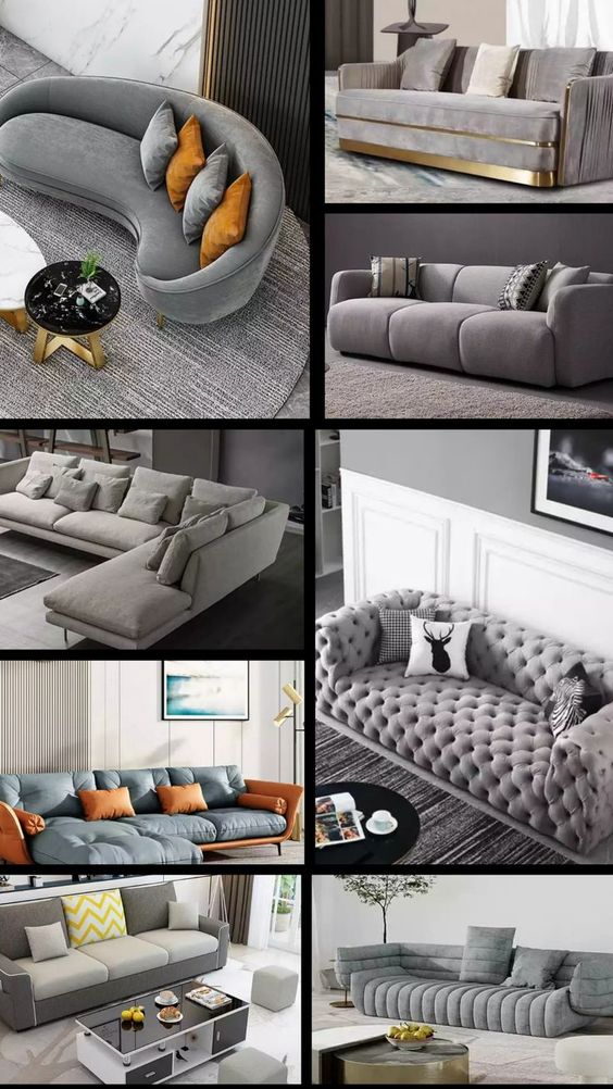 Gray Sofa Decor Perfectly Suitable for the Living Room