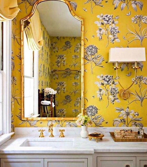 A Splash of Sunshine: Add a Pop of Yellow to Your Bathroom for a Cheerful Atmosphere