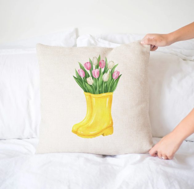 15 Playful Spring Pillow Cover Designs to Celebrate the Season