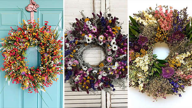 16 Natural Spring Wreath Designs That Will Freshen Up Your Decor
