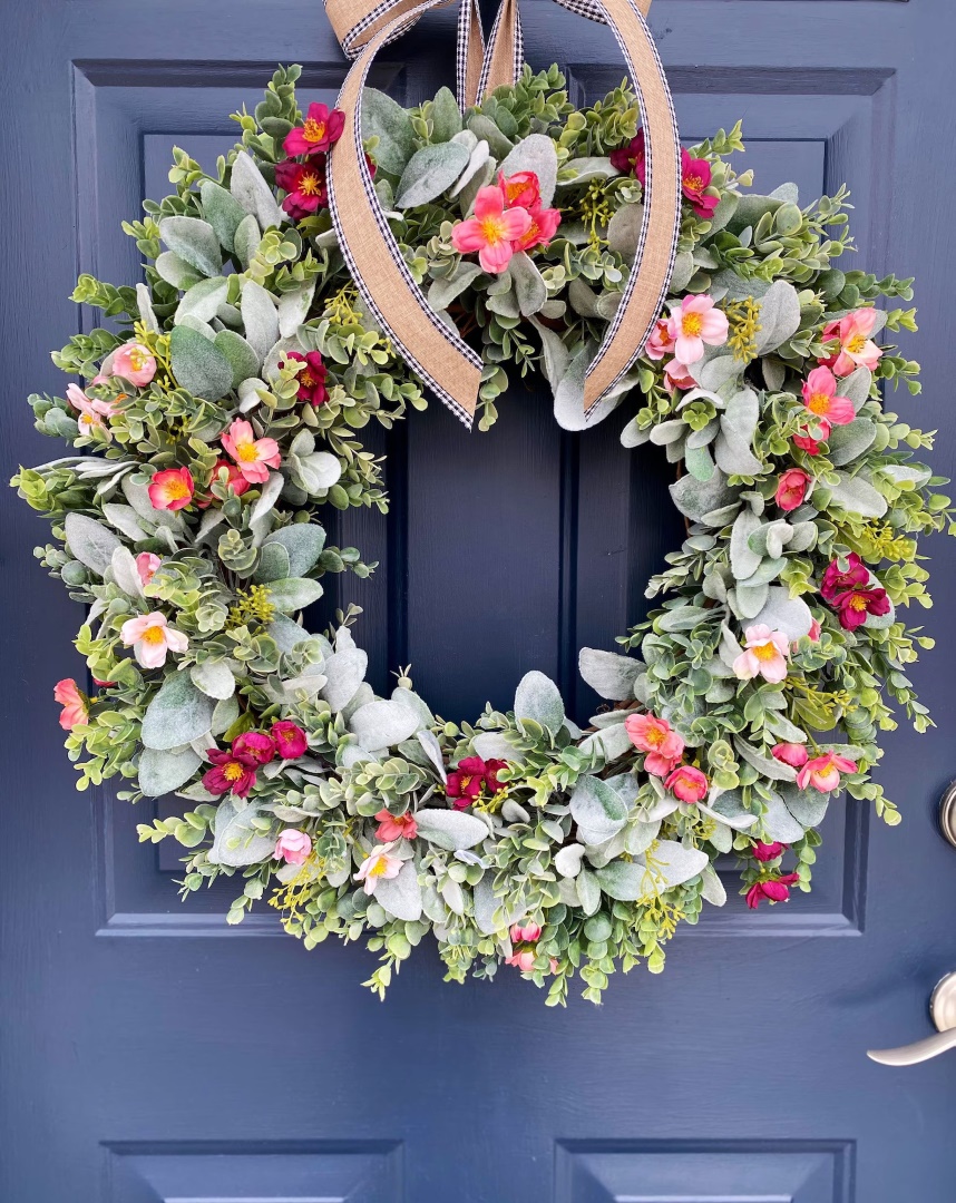 16 Natural Spring Wreath Designs That Will Freshen Up Your Decor