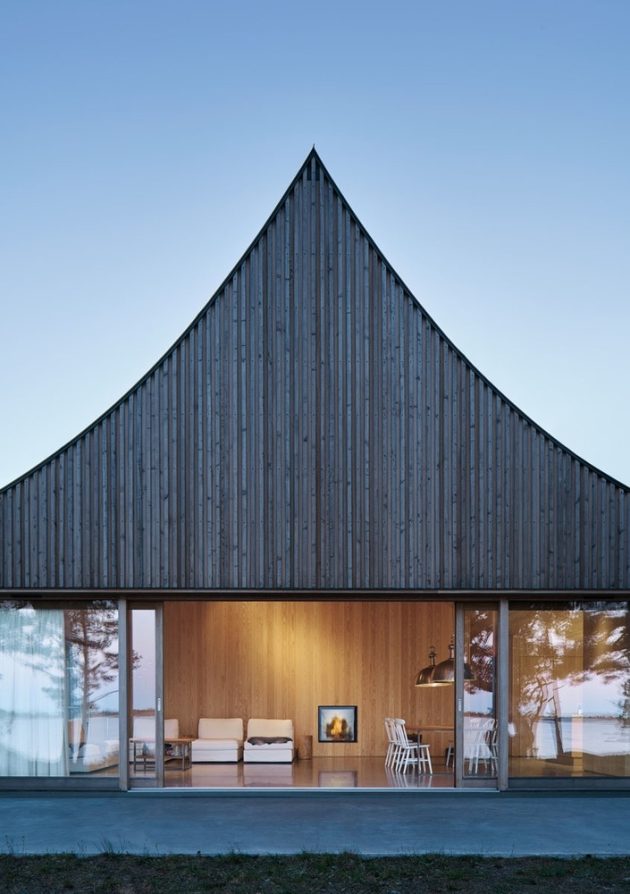 House on Krokholmen by Tham & Videgård Arkitekter in Sweden