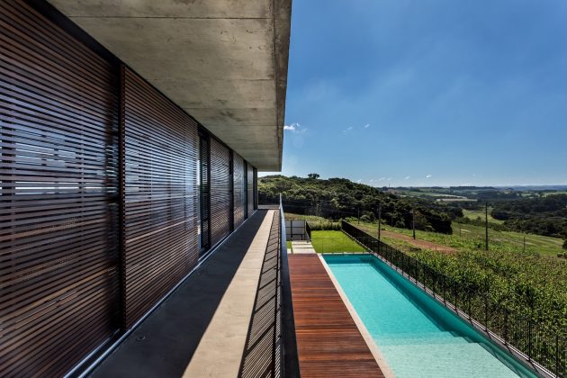 JK House by Michel Macedo Arquitetos in Pato Branco, Brazil