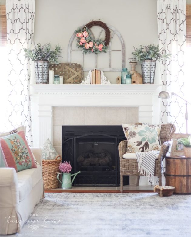 Transform Your Mantel for Spring 16 Decoration Ideas to Inspire You
