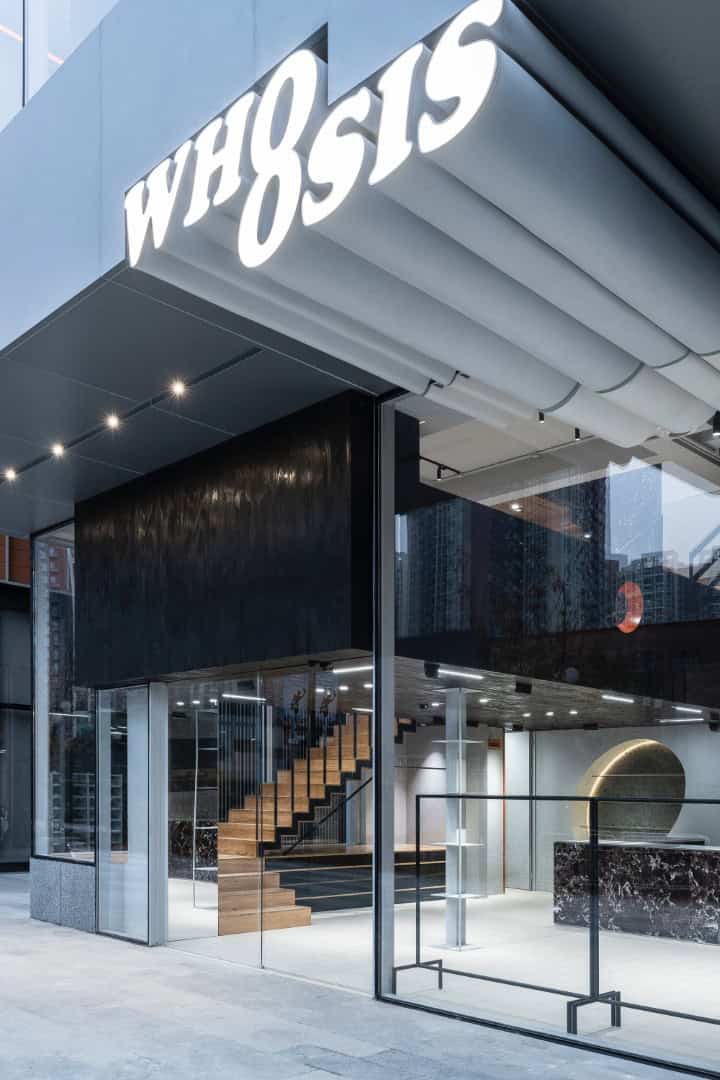 WHOOSIS Chengdu Store by FON Studio in China WHOOSIS Chengdu Store by FON Studio in China