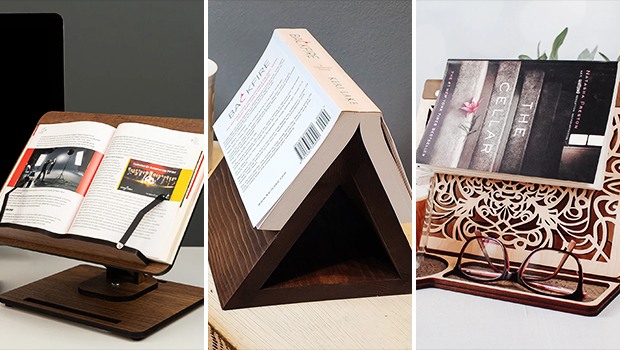 15 Clever Book Rest Designs That Will Help You Stay Organized