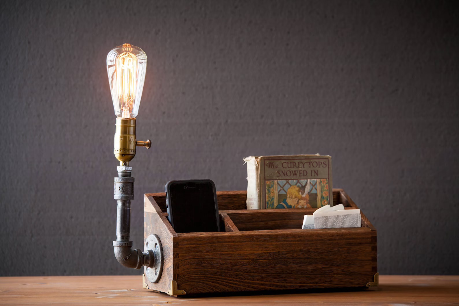 16 Industrial Table Lamp Designs That Will Add Character to Your Decor