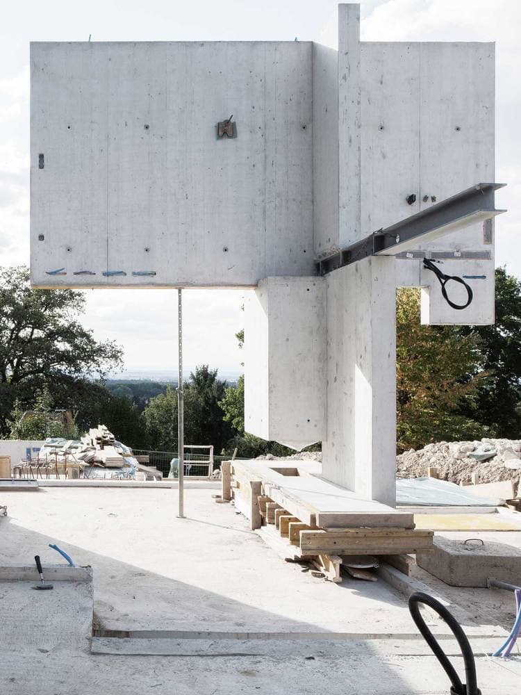 House in Riehen by Reuter Raeber Architects in Switzerland