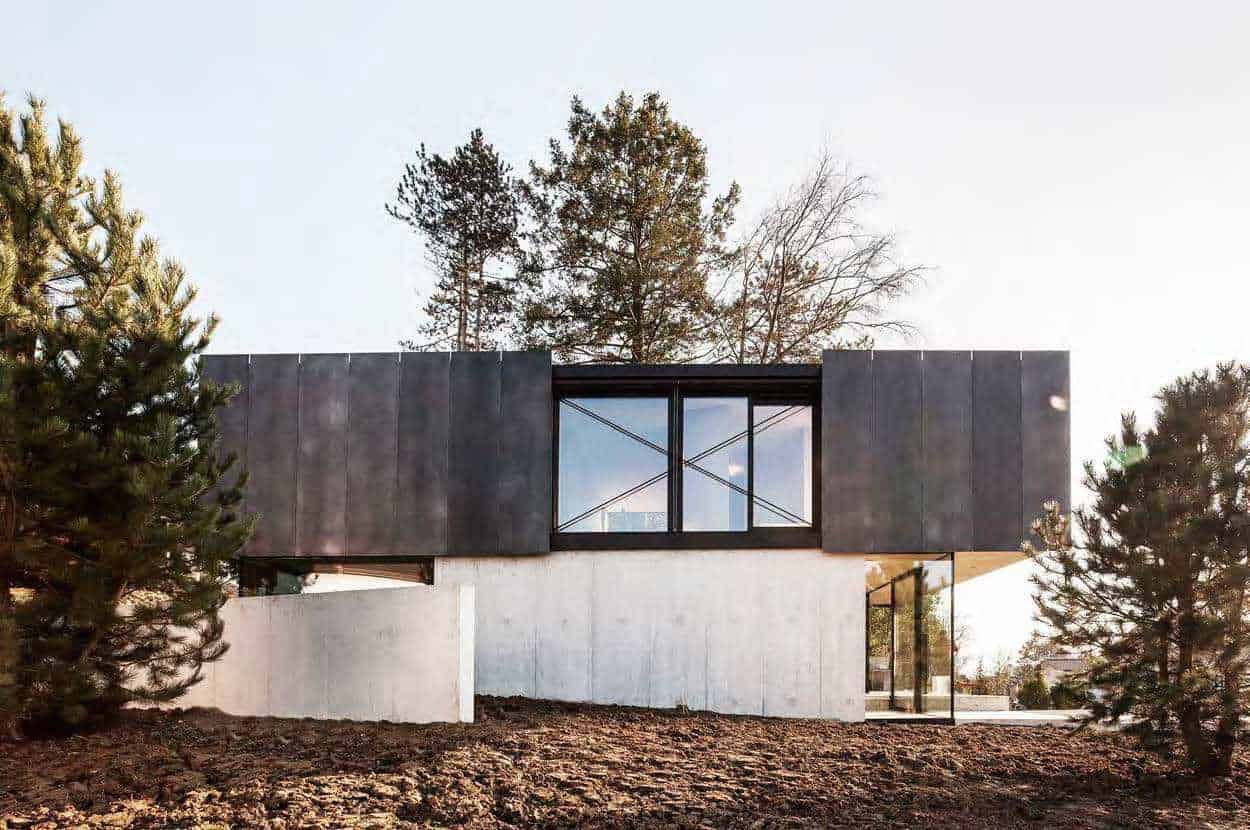 House in Riehen by Reuter Raeber Architects in Switzerland