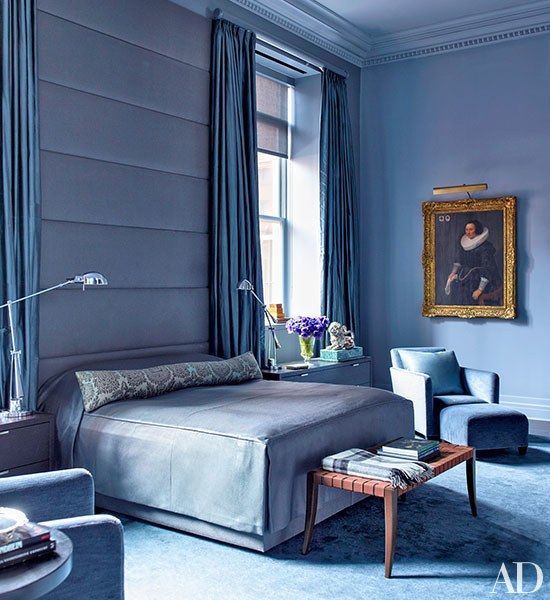 Fabulous Blue-Decorated Bedrooms That Will Mesmerise You