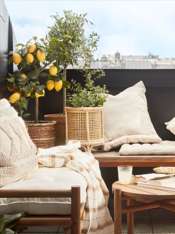 Inspiration For The Balcony - Simple Tips For a Cozy Balcony