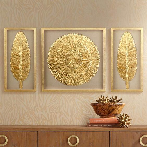 Decoration in the Shades of Gold