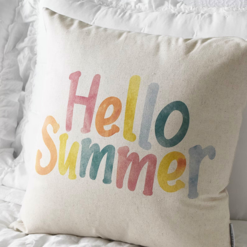 15 Colorful Summer Pillow Cover Designs to Infuse Joy into Your Home
