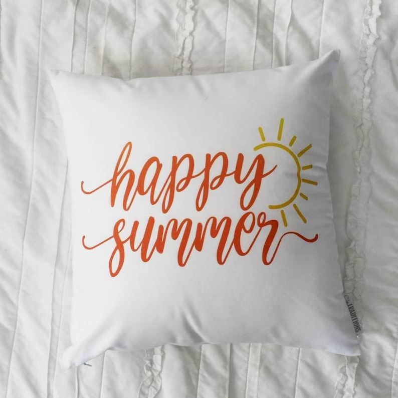 15 Colorful Summer Pillow Cover Designs to Infuse Joy into Your Home