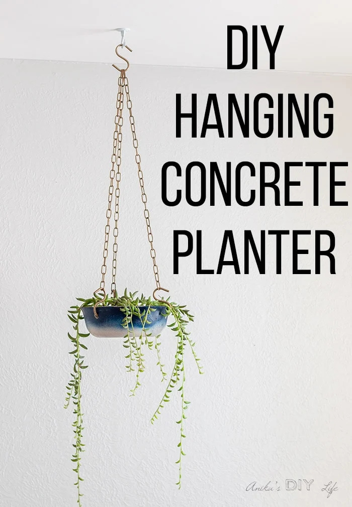 15 Easy-to-Make DIY Concrete Planter Projects for a Contemporary Touch