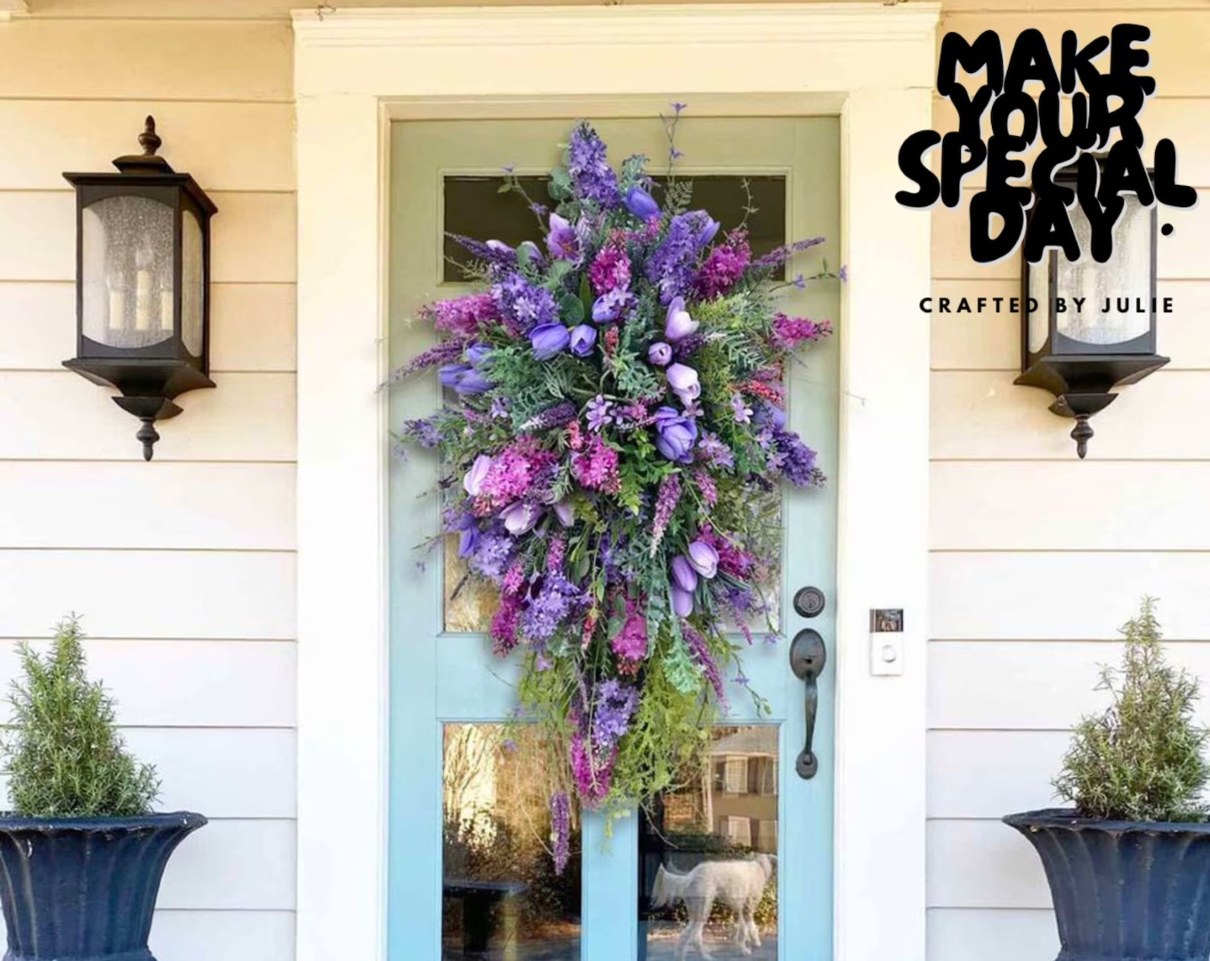 16 Refreshing Fresh Summer Wreath Ideas to Celebrate the Season