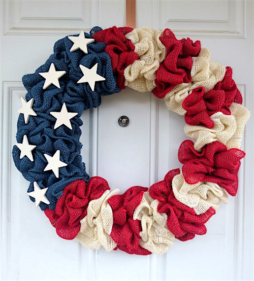 17 DIY 4th of July Wreath Projects: Craft Your Patriotic Door Decor