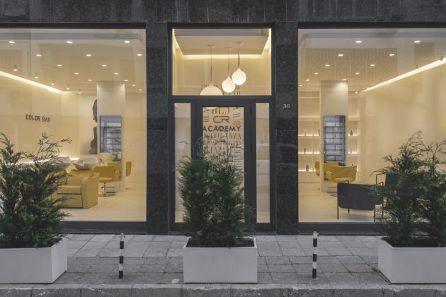 CR Hair Salon & Academy by Simple Architecture in Plovdiv, Bulgaria