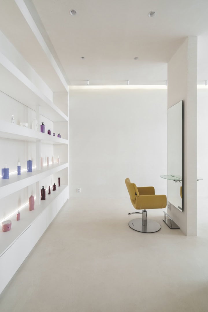 CR Hair Salon & Academy by Simple Architecture in Plovdiv, Bulgaria CR Hair Salon & Academy by Simple Architecture in Plovdiv, Bulgaria