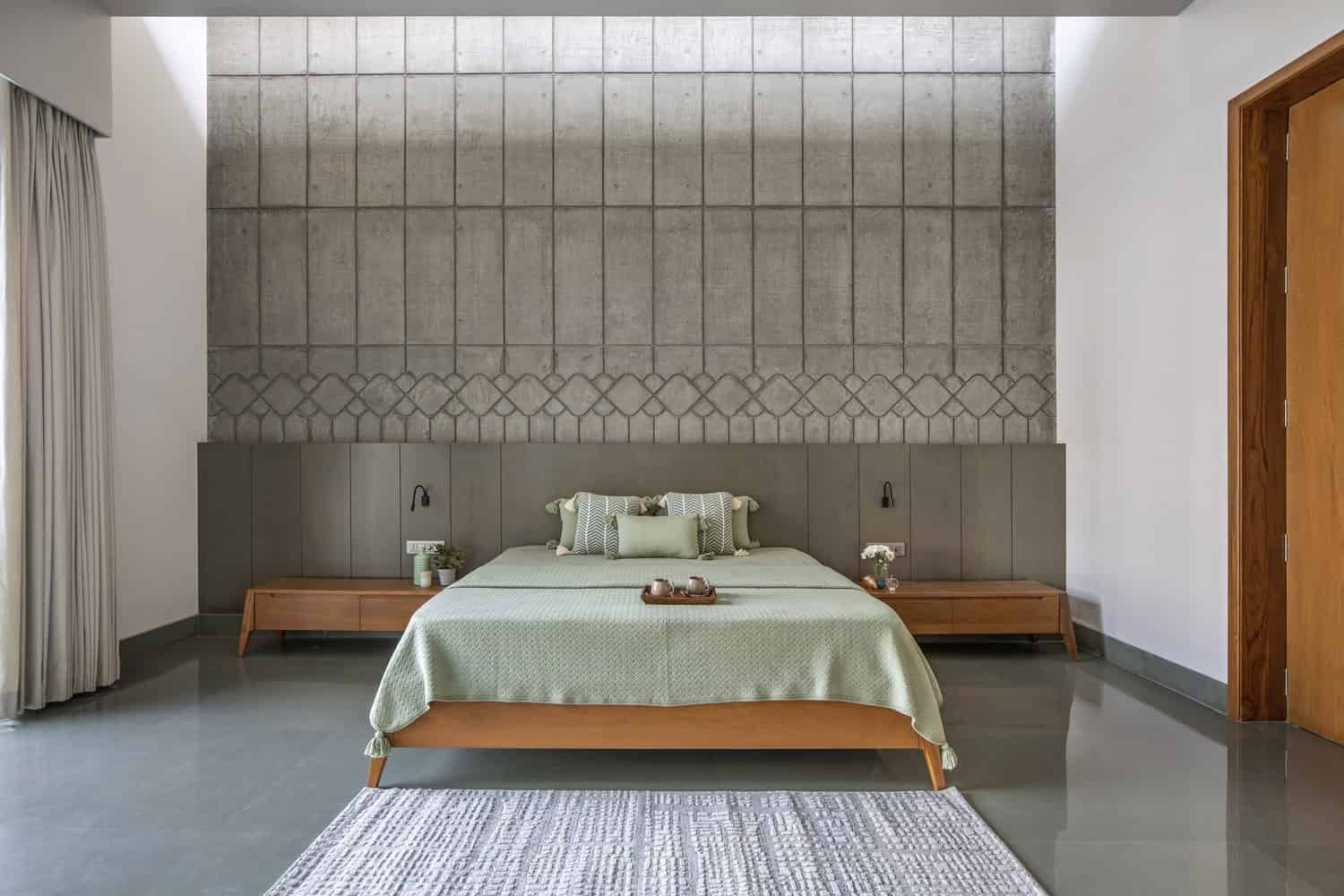 Madhuvilla - The Concrete House by K.N. Associates in Vadodara, India