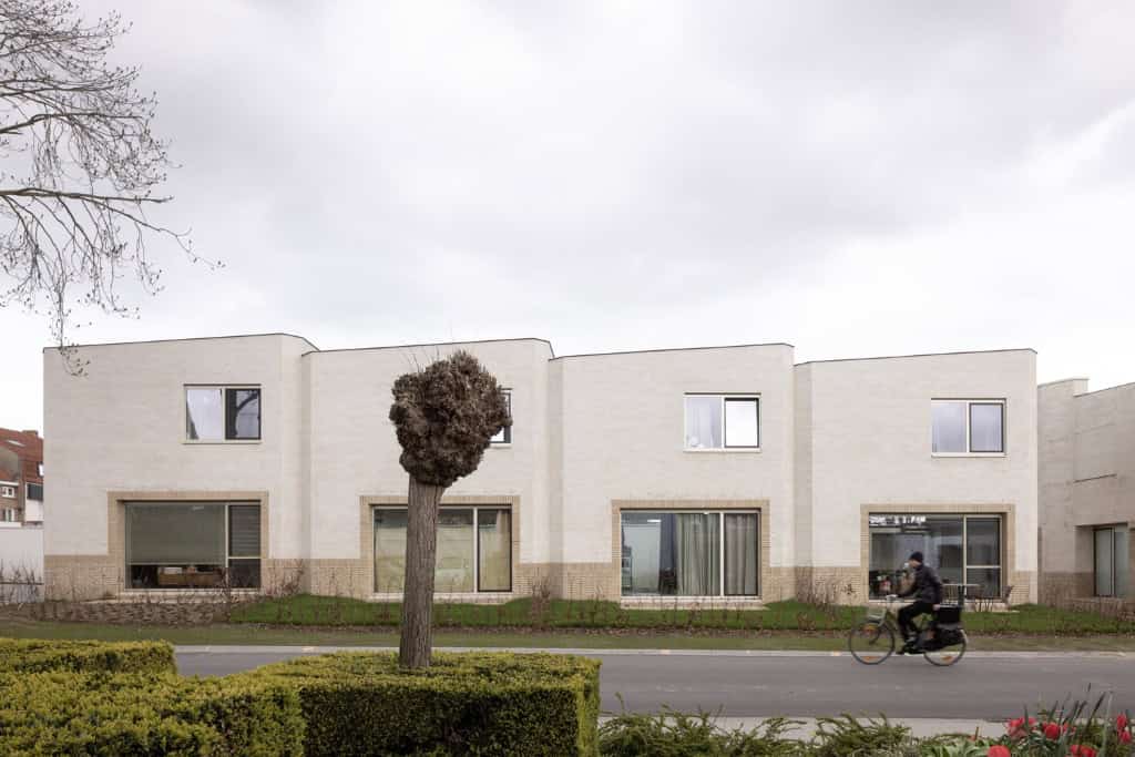 Ten Boomgaard Housing by WES architecten in Bruges, Belgium
