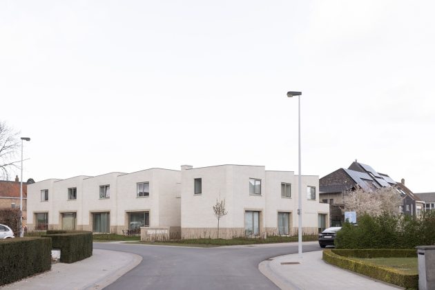 Ten Boomgaard Housing by WE-S architecten in Bruges, Belgium
