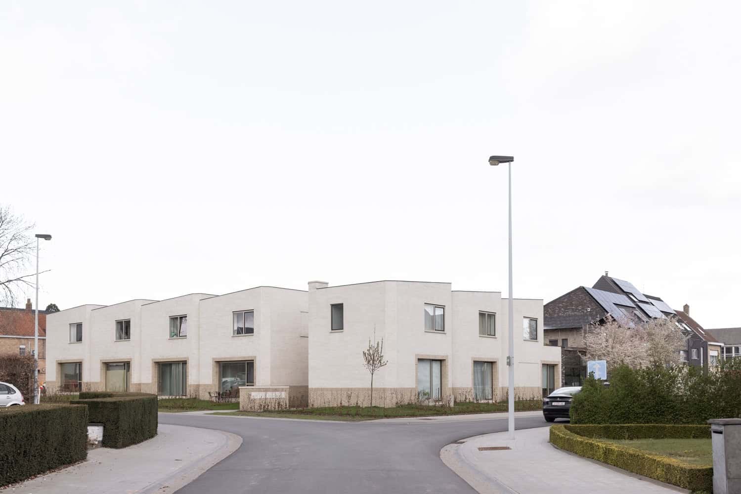 Ten Boomgaard Housing by WE-S architecten in Bruges, Belgium