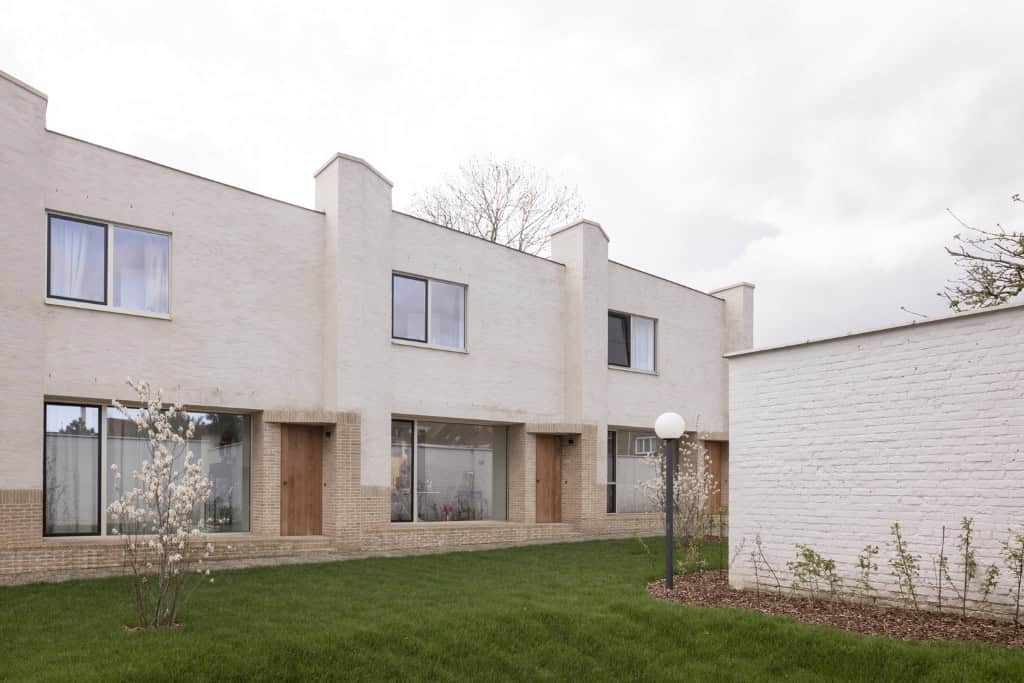 Ten Boomgaard Housing by WE-S architecten in Bruges, Belgium