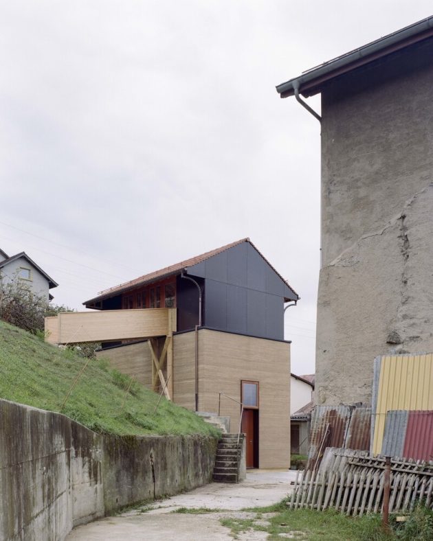 Transformation of a Pigsty in Chavornay, Switzerland