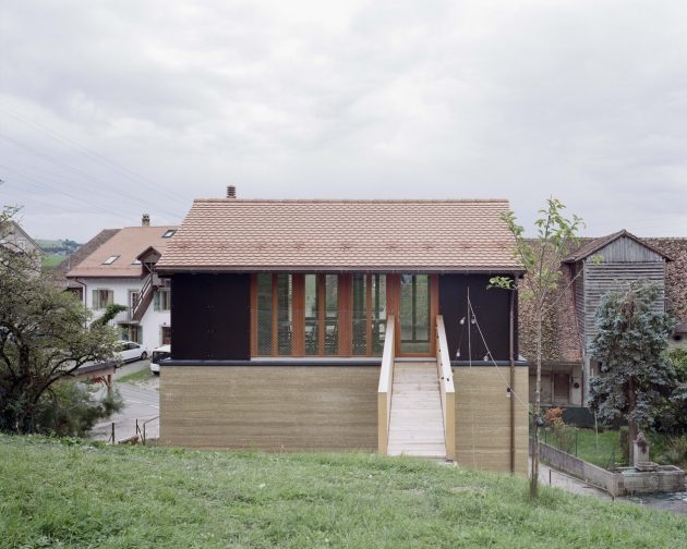 Transformation of a Pigsty in Chavornay, Switzerland