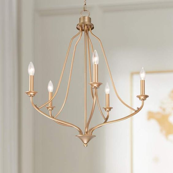 Create a Luxurious Atmosphere in Your Kitchen with a Sparkling Chandelier