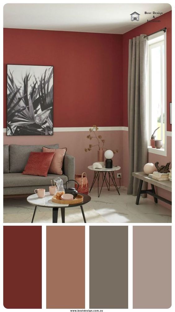 How to Use it in Decor Colors that Match Red