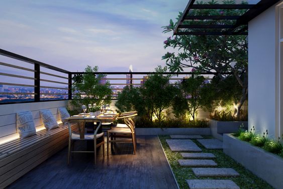 Infallible ideas to take advantage of them and get more out of small terraces