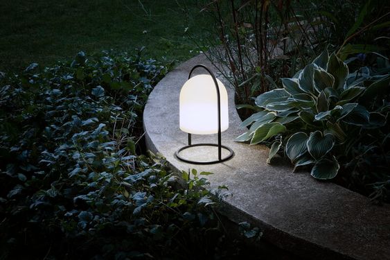 Eco Mode Solar Lamps to Decorate the Garden and Fill it with Light