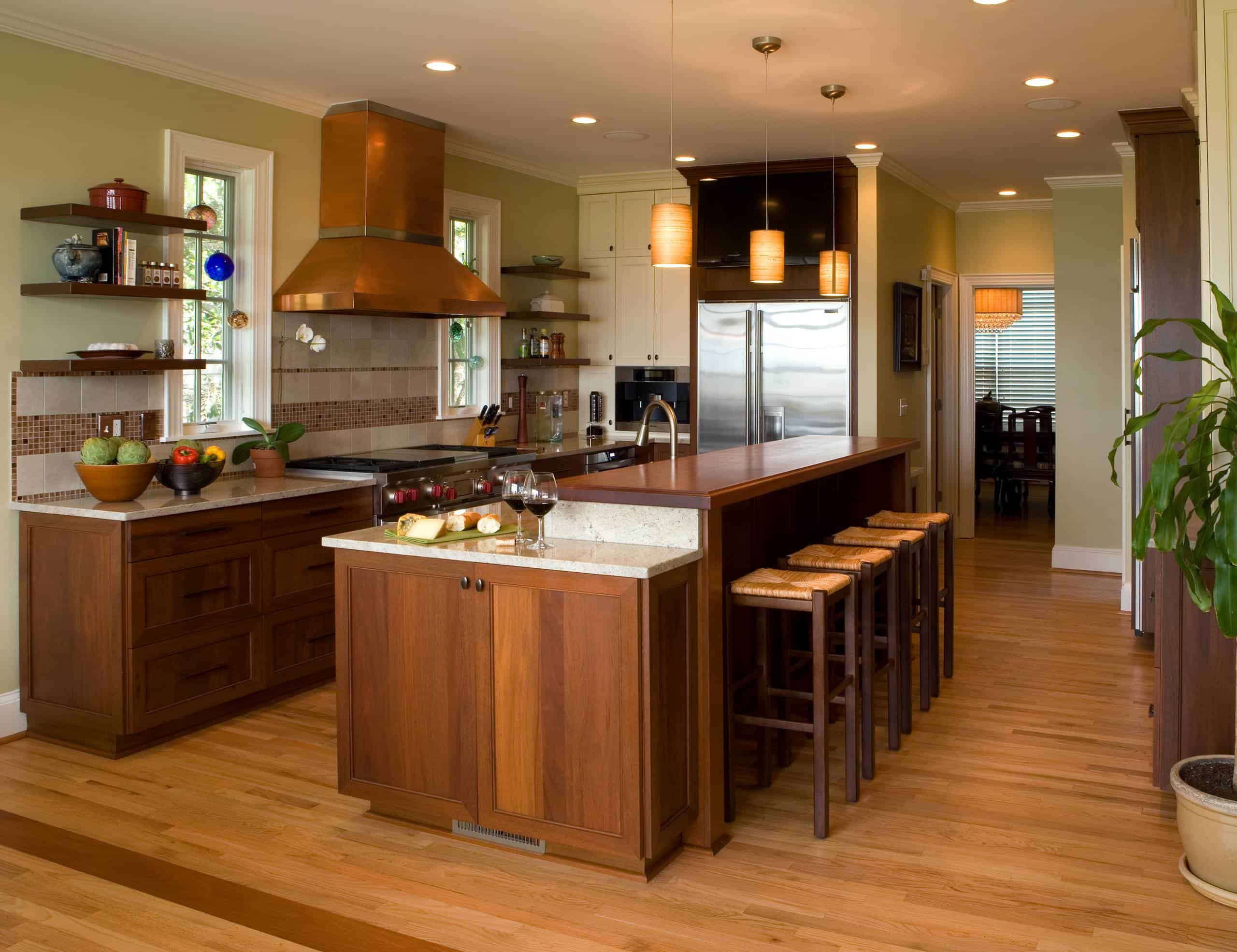 15 Charming Traditional Wooden Kitchen Designs for a Warm and Inviting