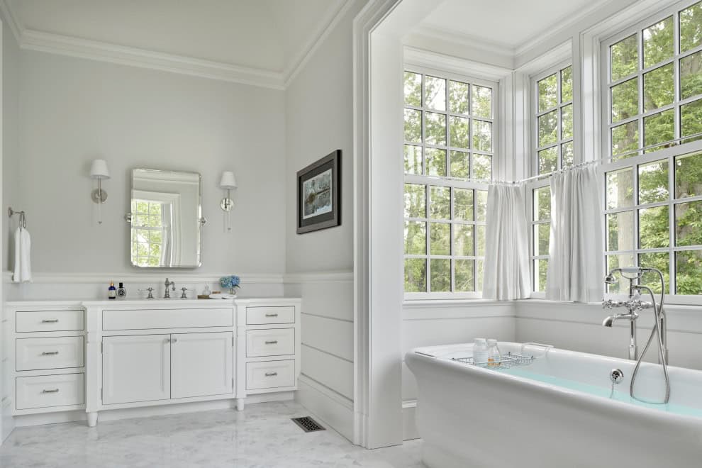 1. Traditional Bathroom, New York 1. Traditional Bathroom, New York