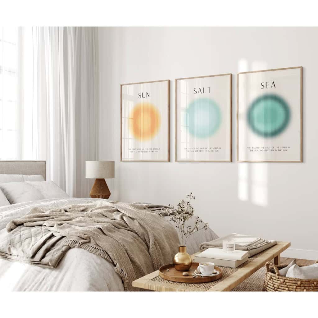 5. Sun Salt and Sea Aura Posters Coastal Wall Art 5. Sun Salt and Sea Aura Posters Coastal Wall Art