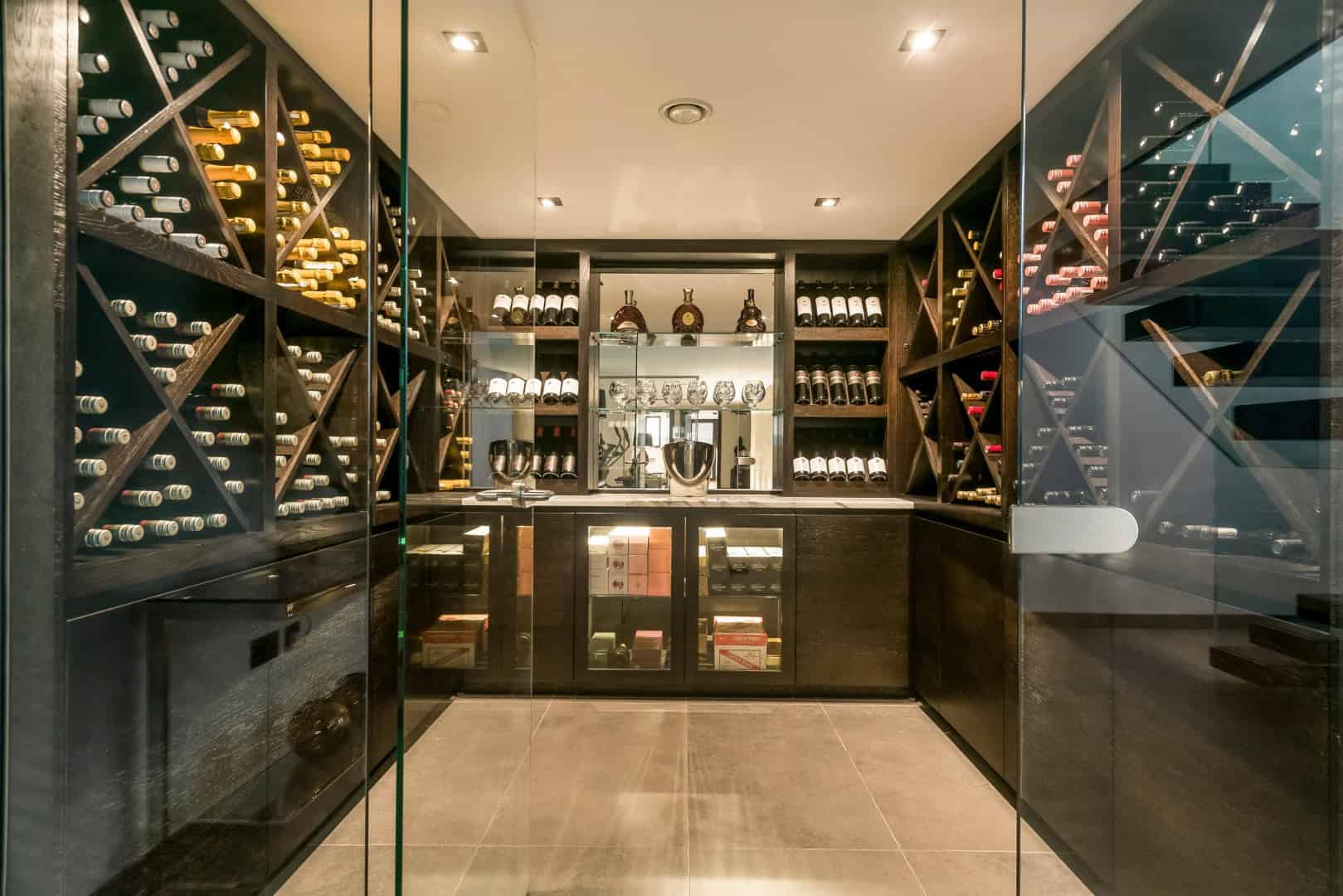 12. Contemporary Wine Cellar