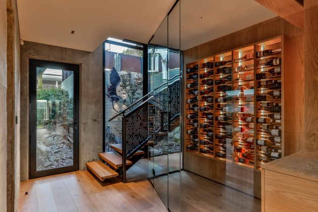 Image showcasing 18 Contemporary Wine Cellar Ideas for Stylish Wine Storage and Display