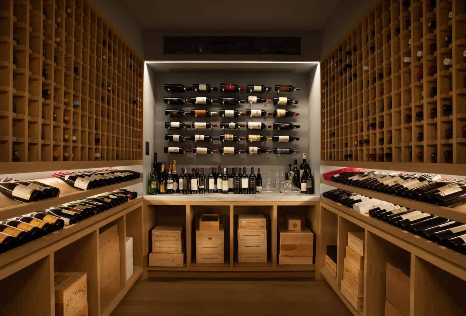 6. Contemporary Wine Cellar, San Francisco