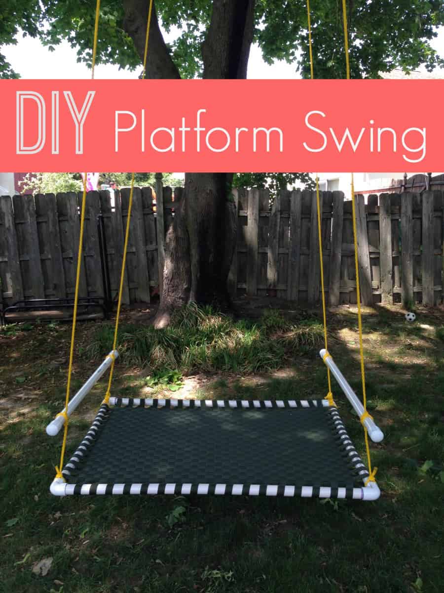 3. DIY Platform Swing 3. DIY Platform Swing