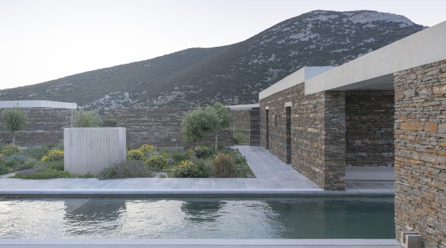 House with a Garden by OFFICE MUTO on Milos, Greece