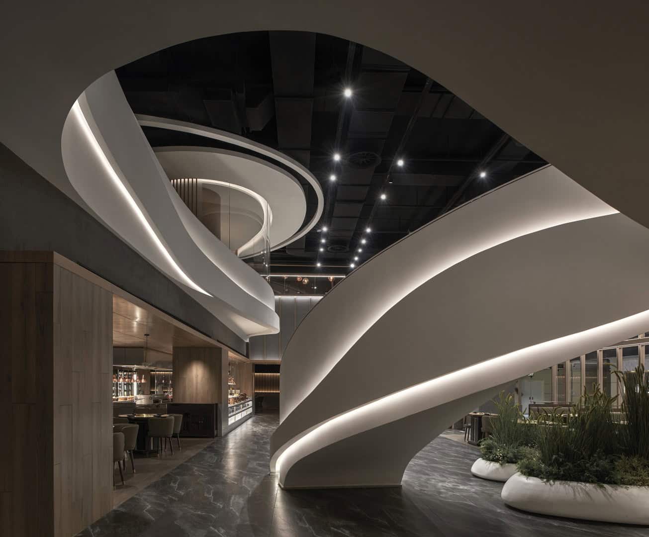 Zhongmeishan self-service BBQ PLUS by FUNUN LAB: Sculptural Dining in Beijing Zhongmeishan self-service BBQ PLUS by FUNUN LAB: Sculptural Dining in Beijing