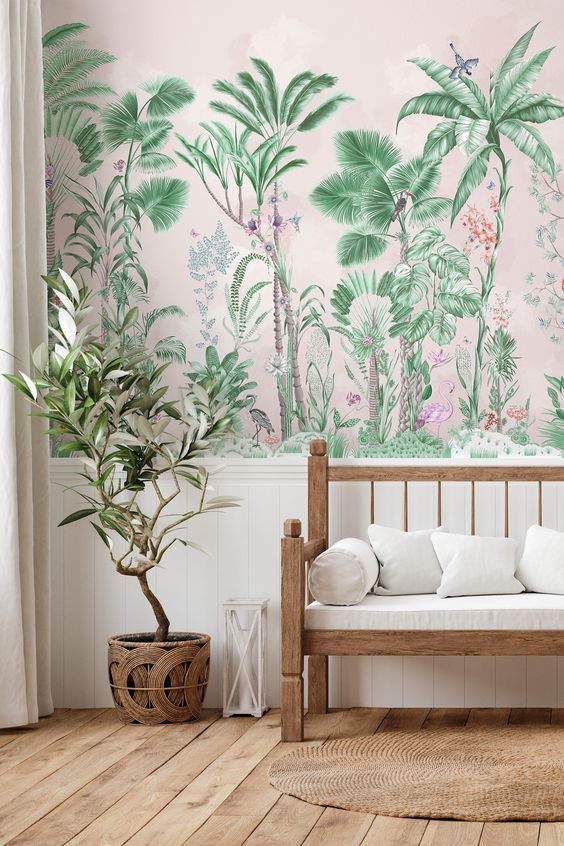 Create a Cozy and Stylish Living Room with the Right Wallpaper