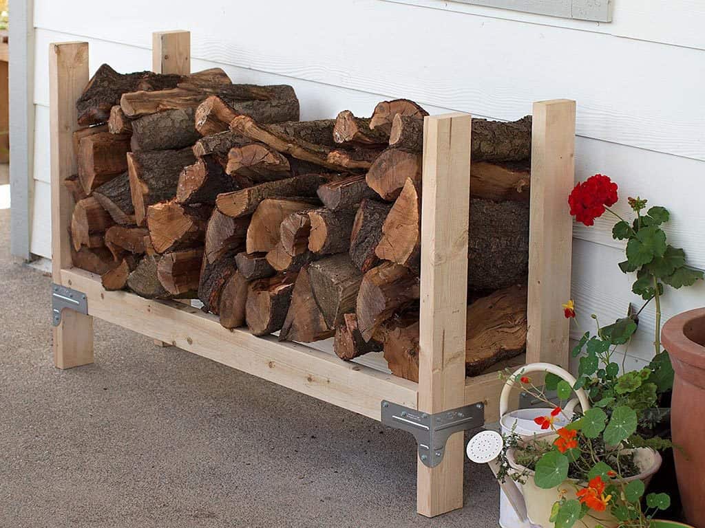 15 Creative Firewood Storage Designs to Organize Your Woodpile