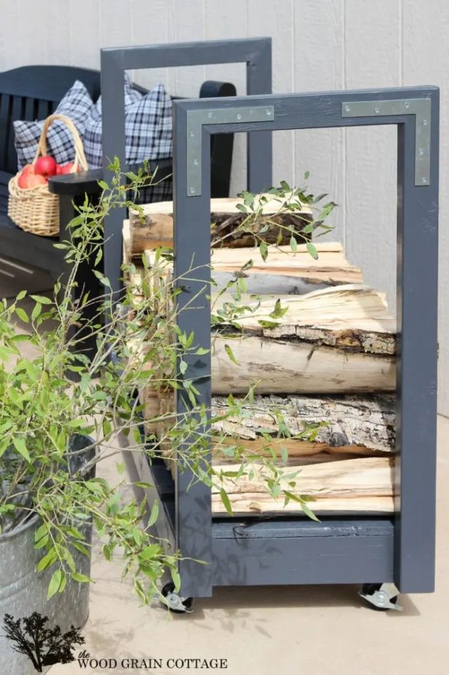 15 Creative Firewood Storage Designs to Organize Your Woodpile