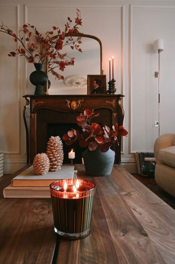 Prepare Your Living Room for the Fall Season With Warm and Inviting Decor