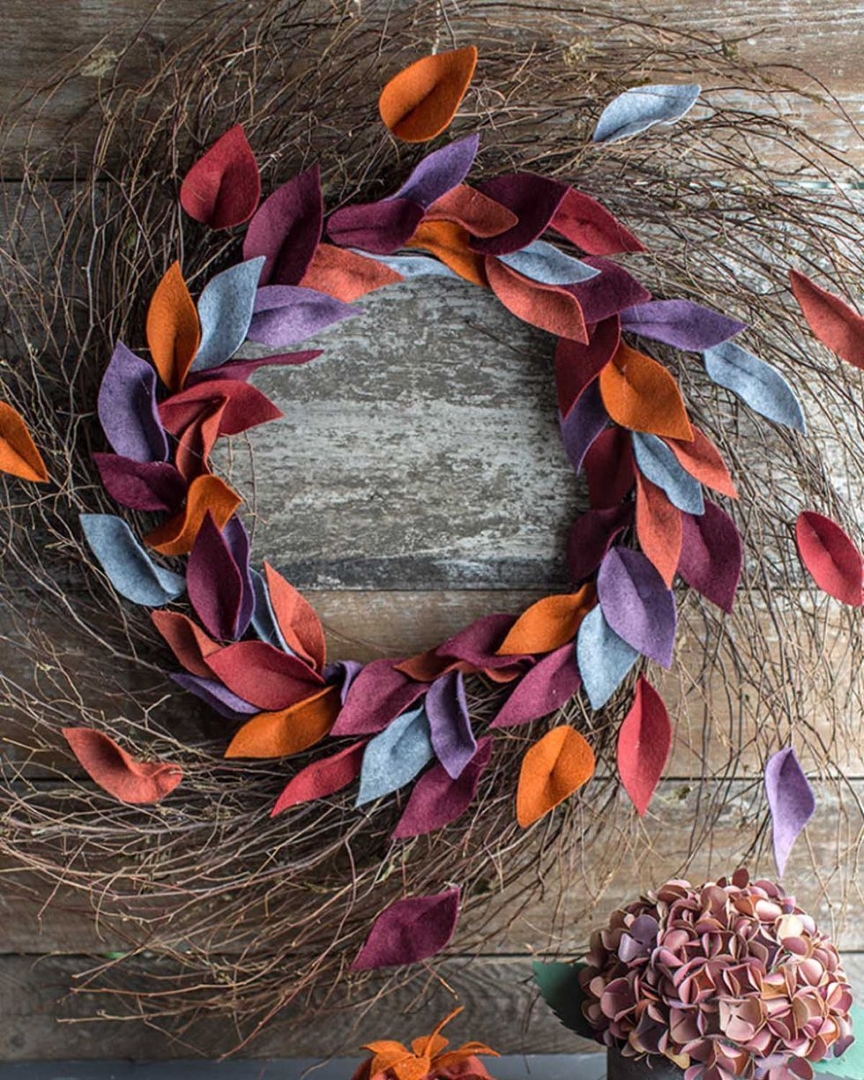 15 DIY Autumn Wreaths for Cozy Décor